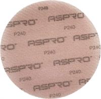 Шлифовальный круг (диск) на сетчатой основе ASPRO D=225 ММ R=240 ММ