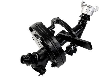 Затвор в сборе для пескоструйного аппарата PST, шиберный тип, арматура 1 дюйм